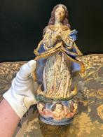 Beeld, De Onbevlekte Ontvangenis van de Maagd Maria - 28 cm, Antiek en Kunst