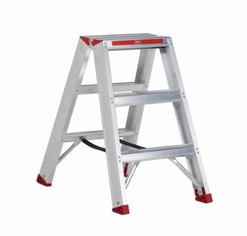 Altrex dubbele trapladder Sierra 2×3 treden, Ophalen of Verzenden, Trap