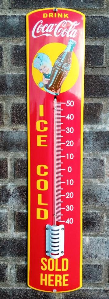 Thermometer CocaCola beschikbaar voor biedingen
