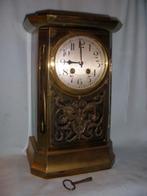 Horloge de table en cuivre Pheilkreuz Junghans - Pheilkreuz, Antiek en Kunst, Antiek | Klokken