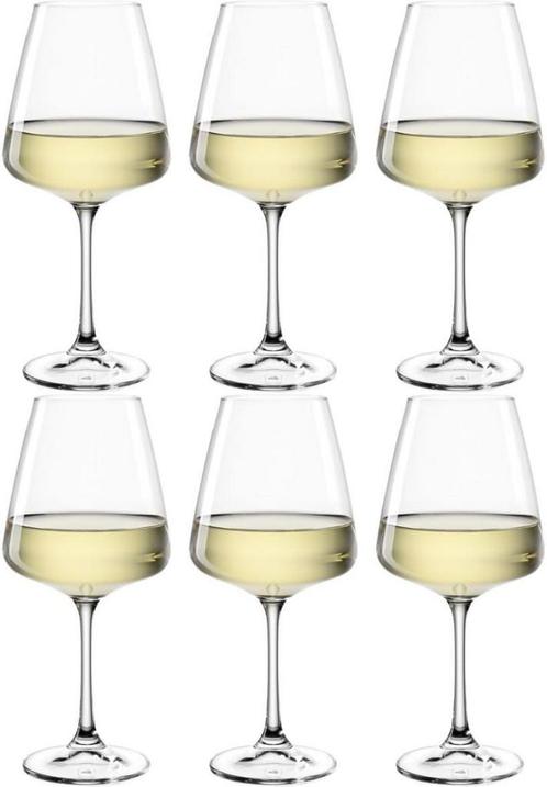 2eChoix | Verres à vin blanc Leonardo Paladino - 540 ml - 6, Hobby en Vrije tijd, Feestartikelen, Ophalen of Verzenden