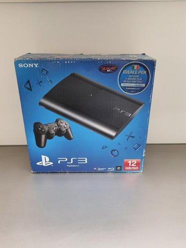 Licht Rationeel schildpad ② Sony Playstation 3 - Super Slim - CECH-4004A - 12GB upgraded —  Spelcomputers | Overige Accessoires — 2dehands