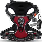 LOVPET® Reflecterende Hondentuigje - Hondenharnas - Rood - S, Verzenden, Nieuw