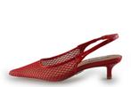 Steve Madden Slingbacks in maat 36½ Rood, Verzenden, Steve Madden, Zo goed als nieuw, Rood