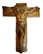 Mid-century modern Crucifix - Gips - 1940-1950 - Jan, Antiek en Kunst