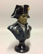Sculpture, Borstbeeld van Napoleon - 24 cm - Bronze patiné, Antiek en Kunst