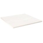 vidaXL Tafelblad vierkant 90x90x2,5 cm massief grenenhout, Verzenden, Nieuw