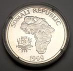 Somalie. 10 Dollars 1999 The African Monkey 1 oz (.999, Postzegels en Munten