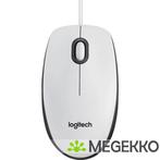 Logitech M100 Wit Muis, Verzenden, Nieuw