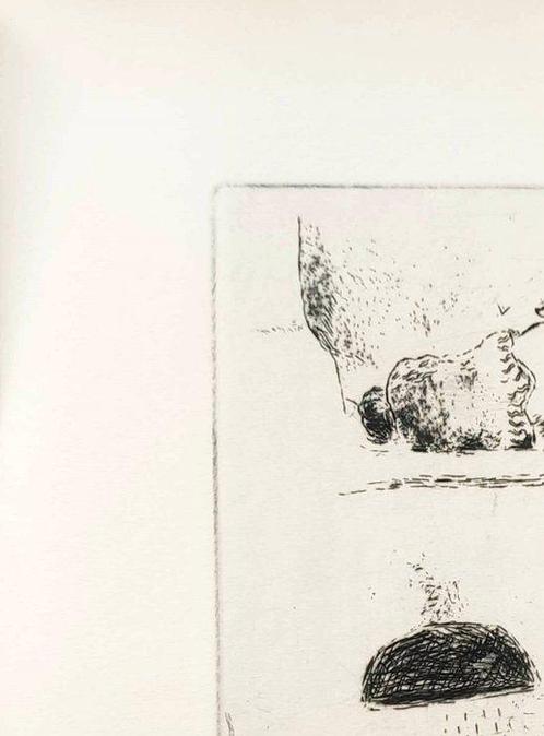 Marc Chagall (1887-1985) - Le Sept Péchés Capitaux, Antiek en Kunst, Antiek | Overige Antiek