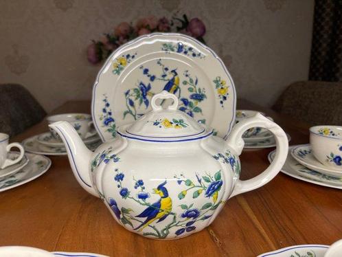 Villeroy & Boch - Theeservies - Porselein - Phoenix Blau, Antiek en Kunst, Antiek | Meubels | Tafels
