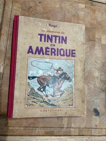 Tintin T3 - Tintin en Amérique N&B - (A8) - C - 1 Album