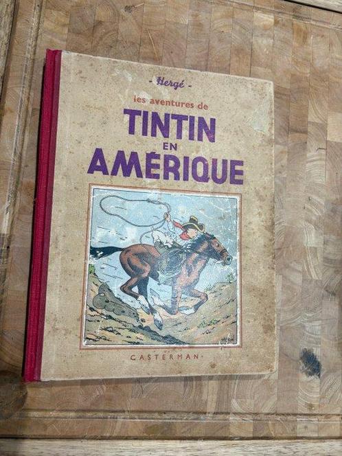 Tintin T3 - Tintin en Amérique N&B - (A8) - C - 1 Album, Boeken, Stripverhalen