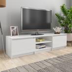 VD Tv-meubel 140 x 40 x 35,5 cm spaanplaat hoogglans wit, Autos : Divers, Verzenden