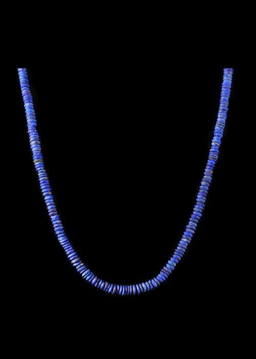 West-Aziatisch Lapis Lazuli Kralenketting (Zonder, Antiek en Kunst, Antiek | Overige Antiek