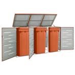 vidaXL Containerberging driedubbel 207x77,5x112,5 cm, Doe-het-zelf en Bouw, Verzenden