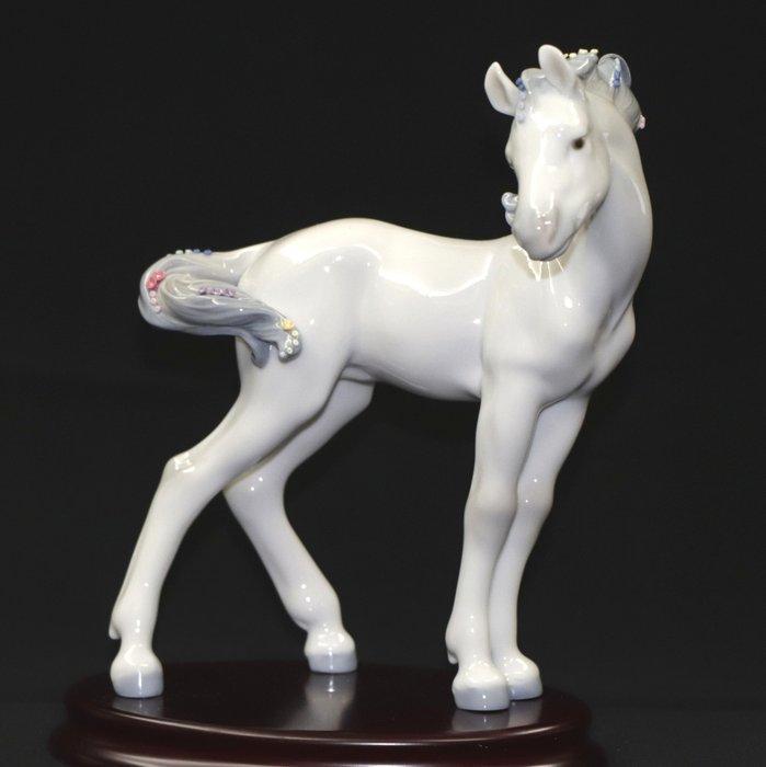 Lladró - Beeldje - Horse - Porselein, Antiek en Kunst, Antiek | Glaswerk en Kristal
