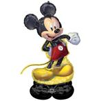 Helium Ballon Mickey Mouse Standaard Leeg 1,32m, Nieuw, Verzenden