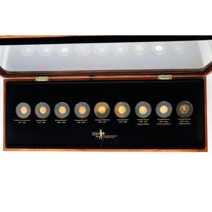 Nederland. Gouden Dukaat 1814/1989 - 500 Jaar Hollandsche, Postzegels en Munten, Munten | Nederland