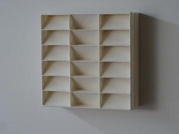 Hans Meeuwsen - Reliëf, 2025 - 25 Wit porseleinen wandrelief