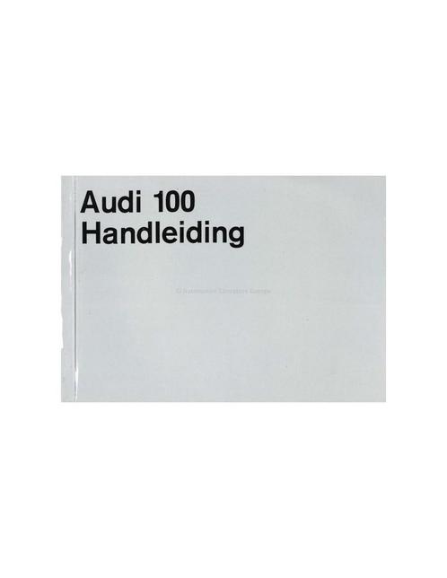 1970 AUDI 100 INSTRUCTIEBOEKJE NEDERLANDS, Auto diversen, Handleidingen en Instructieboekjes, Ophalen of Verzenden