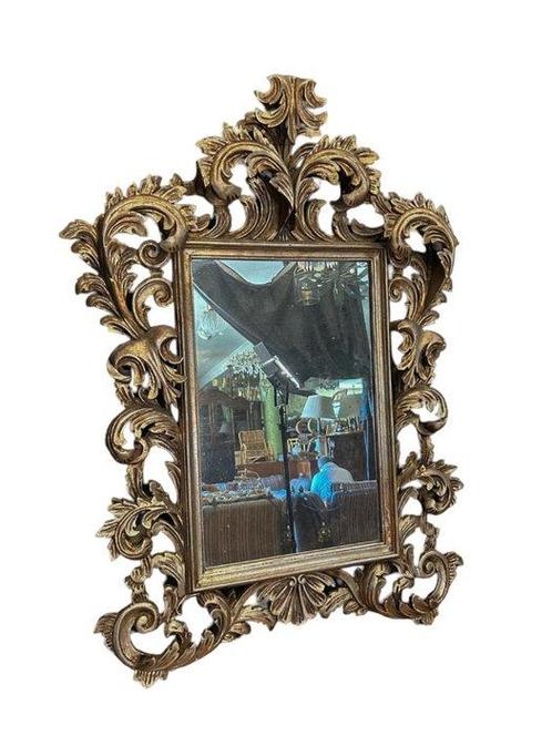 Miroir mural - Bois doré, Antiquités & Art, Antiquités | Autres Antiquités