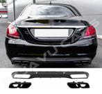 C63  AMG Look Diffuser voor Mercedes Benz C-Klasse W205 / S2, Ophalen of Verzenden
