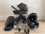 Dubatti One Kinderwagen Frame Black Special Edition 3-, Zo goed als nieuw, Verstelbare duwstang, Ophalen, Kinderwagen