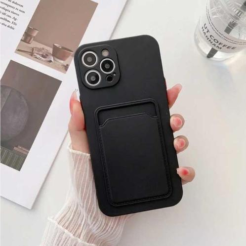 iPhone 13 Pro Max Kaarthouder - Wallet Card Slot Cover, Telecommunicatie, Mobiele telefoons | Hoesjes en Screenprotectors | Apple iPhone