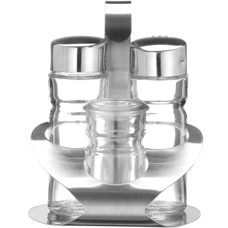 Menage | RVS | 3-delig | 90x90x115(h)mm HENDI, Articles professionnels, Horeca | Équipement de cuisine, Envoi