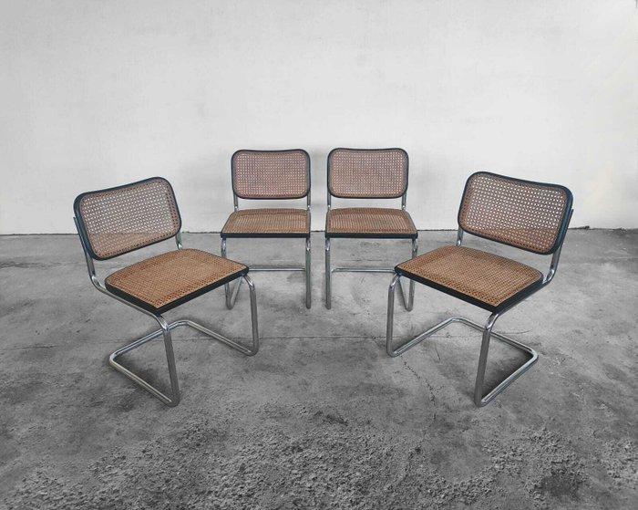 Gavina - Marcel Breuer - Stoel (4) - Cesca chair - Metaal,, Maison & Meubles, Maison & Meubles | Autre