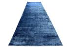Luxe blauwe Gabbeh - Loper - 300 cm - 80 cm -  Met de hand, Nieuw