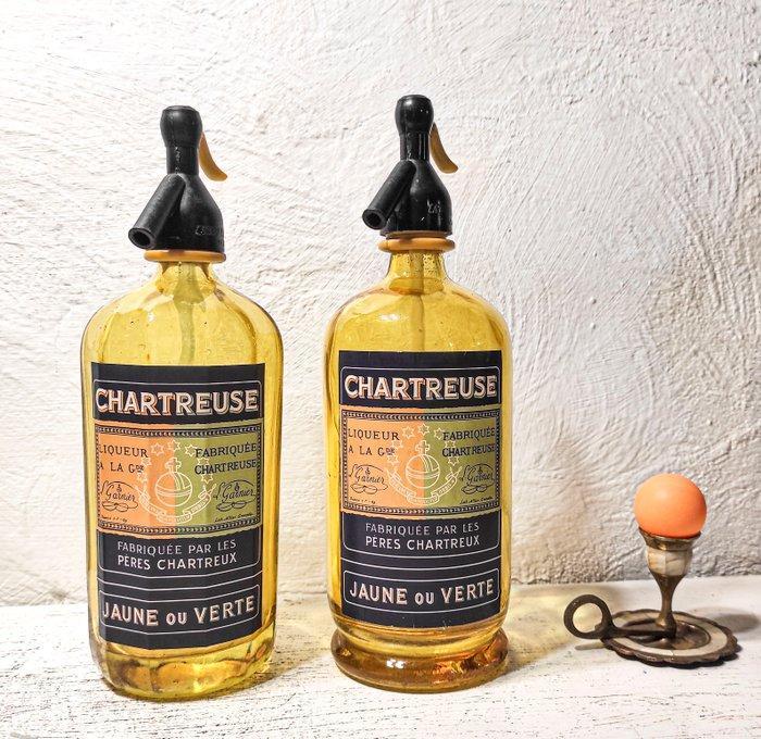 Sifon - Chartreuse, Antiek en Kunst, Antiek | Keukengerei