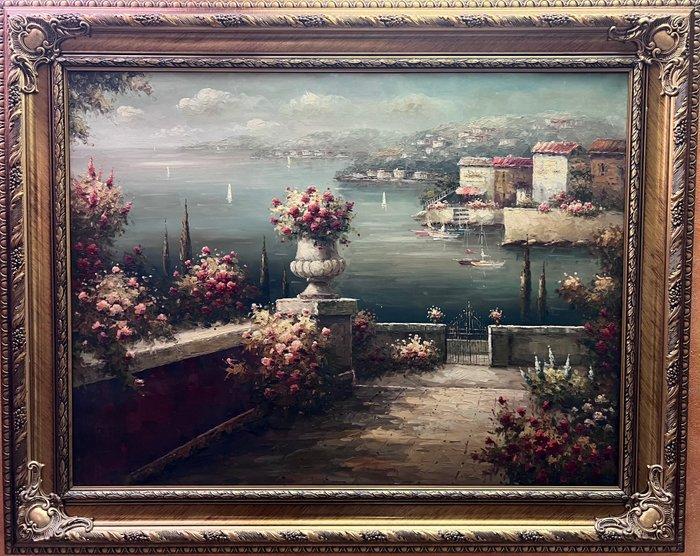 Italiaanse school (XX) - Capri, Antiek en Kunst, Kunst | Schilderijen | Klassiek