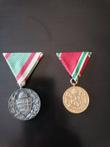 Hongarije - Bulgarije - Twee militaire medailles Hongarije -