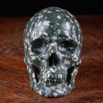 Van hoge kwaliteit, mooi gesneden schedel! Rare Porfirite, Antiek en Kunst