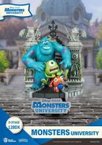 Monsters University D-Stage PVC Diorama Mike & Sulley 14 cm, Collections, Ophalen of Verzenden