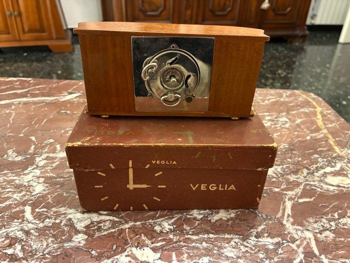 Tafel/bureauklokken - Veglia - Hout, Messing - 1950-1960, Antiek en Kunst, Antiek | Klokken