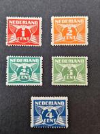 Pays-Bas 1925 - rouleaux de joints - NVPH R1 t/m R18, Gestempeld