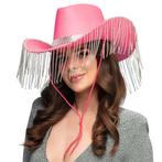 Cowgirl Hoed Roze Glitters, Nieuw, Verzenden