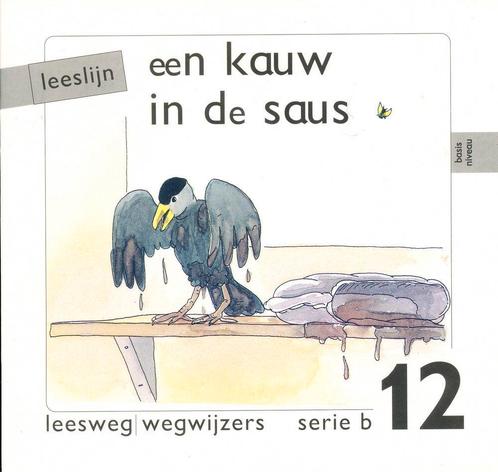 Leeslijn versie 1 wegwijzers serie B deel 12 Een kauw in de, Boeken, Schoolboeken, Verzenden