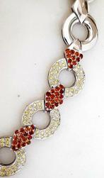 Collier - 18 carats Or blanc - 9.50ct. tw. Diamant, Handtassen en Accessoires, Kettingen, Nieuw