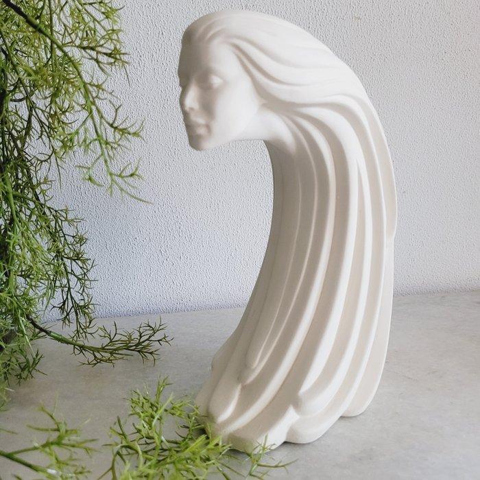 sculptuur, Handgemaakt Beeld & Gesigneerd, Vrouw Van De, Antiquités & Art, Antiquités | Verre & Cristal