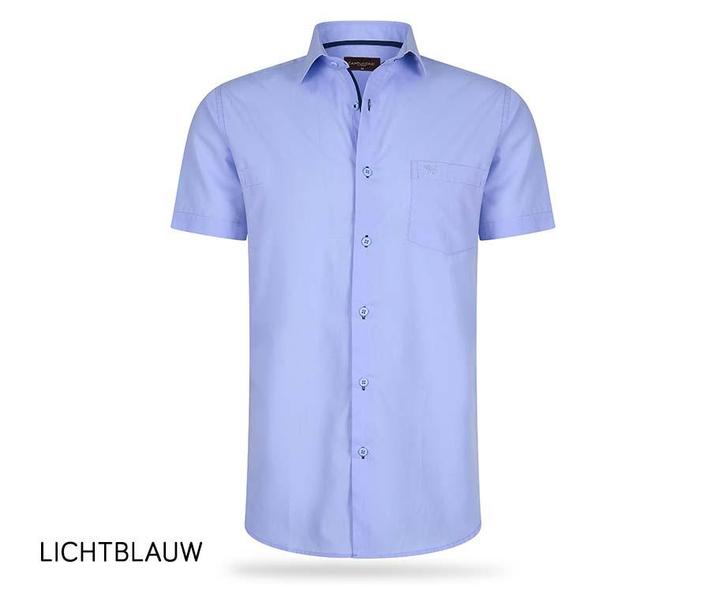 2dekans | Cappuccino Short Sleeve Overhemd Licht Blauw Maat, Kleding | Dames, Overige Dameskleding, Ophalen of Verzenden