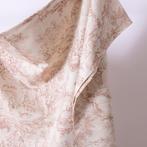 Raro Toile de Jouy - Rosa Antico - Textiel - 250 cm - 280 cm, Antiek en Kunst