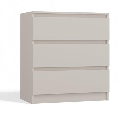 Ladekast creme 3 lades Creme (Slaapkamer), Huis en Inrichting, Kasten | Ladekasten, 3 of 4 laden, 25 tot 50 cm, Nieuw, Overige houtsoorten