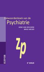 Zakwoordenboek Van De Psychiatrie 9789062287574, Zo goed als nieuw, Henk van den Berg, B. Meijer, Verzenden