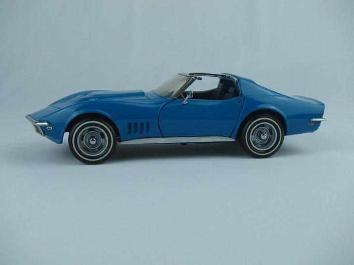 Franklin Mint 1:24 - Modelauto - The 1968 Corvette -, Hobby & Loisirs créatifs, Voitures miniatures | 1:5 à 1:12