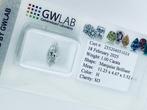 1 pcs Diamant (Natuurlijk) - 1.00 ct - Markies - H - SI3 -, Handtassen en Accessoires, Edelstenen, Nieuw