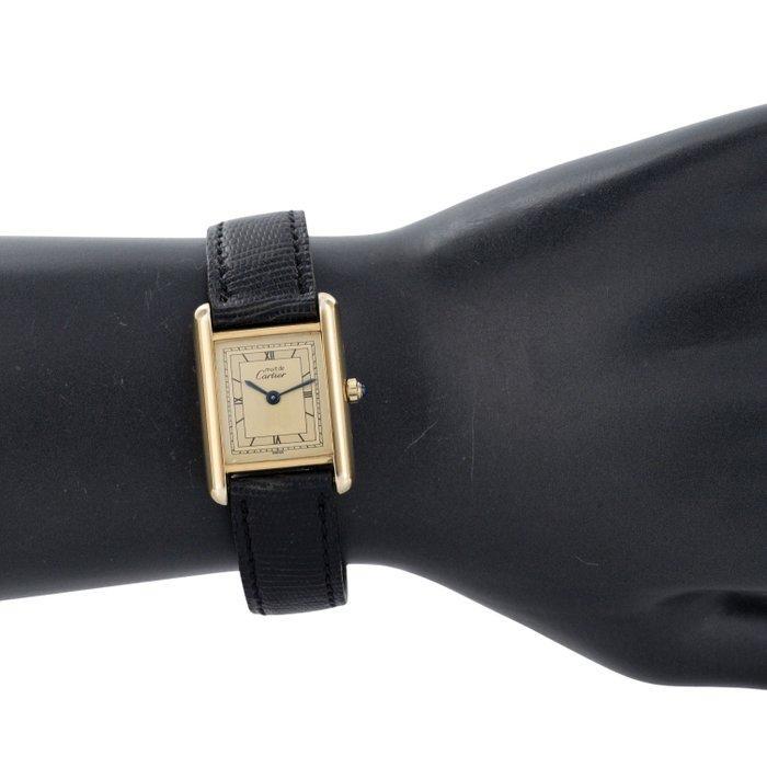 Cartier - Tank Must de Cartier - Zonder Minimumprijs -, Handtassen en Accessoires, Horloges | Heren